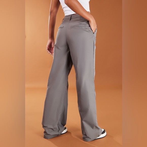 NWT - Charcoal Straight Leg Pants - Pretty Little Thing - Picture 4 of 6